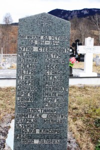 Spomenik Stevanovići - jelovci