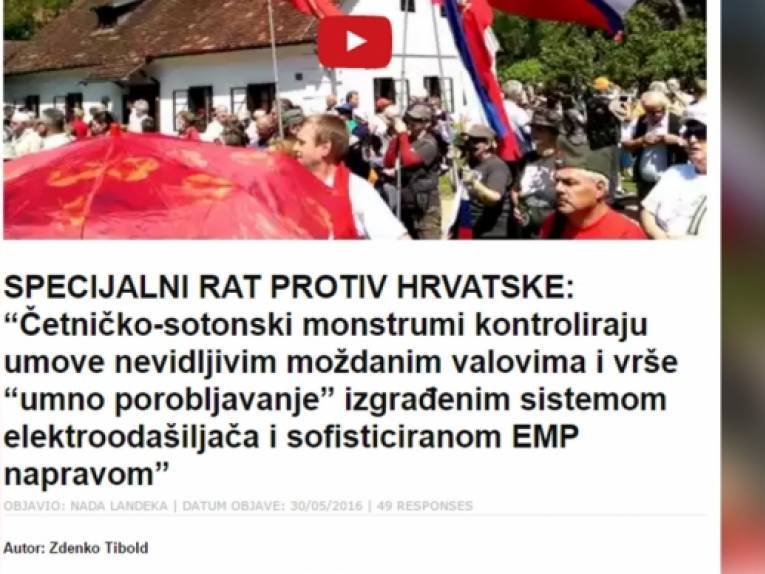Sve veća netrpeljivost između Srba i Hrvata